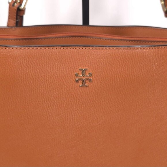 TORY‎ BURCH Brown Leather Large York Buckle Tote - Picture 9 of 15